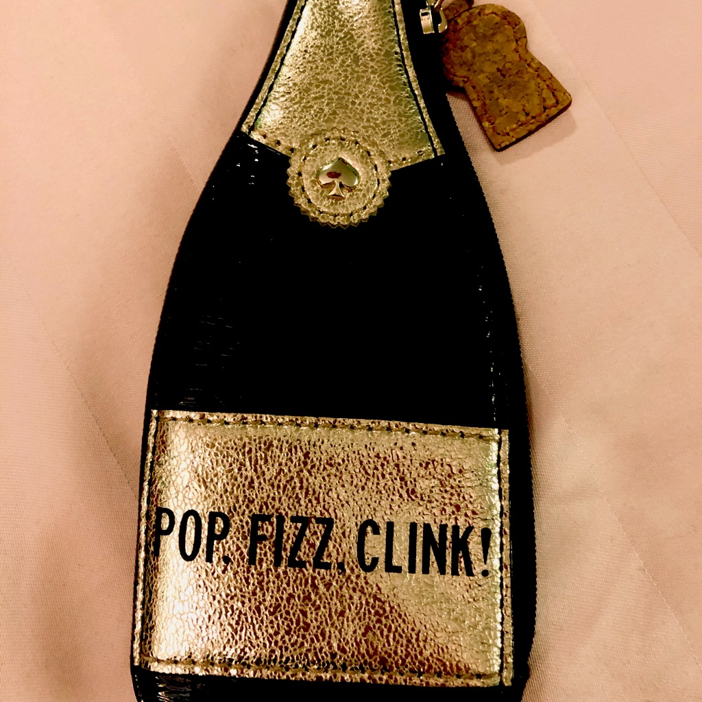 Preowned Kate Spade Coin Purse Champagne